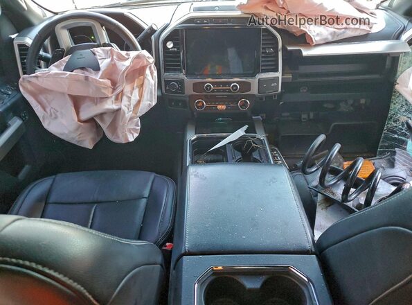 1FT7W2BT5NEE14272 2022 FORD F250 Белый Вид панели приборов