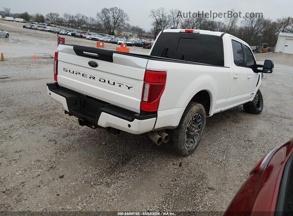 1FT7W2BT5NEF68593 2022 FORD F-250 White Tył prawy
