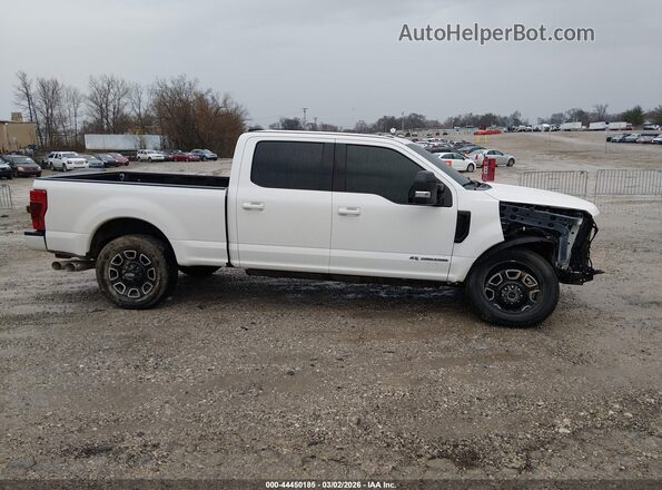 1FT7W2BT5NEF68593 2022 FORD F-250 White Widok zestawu wskaźników