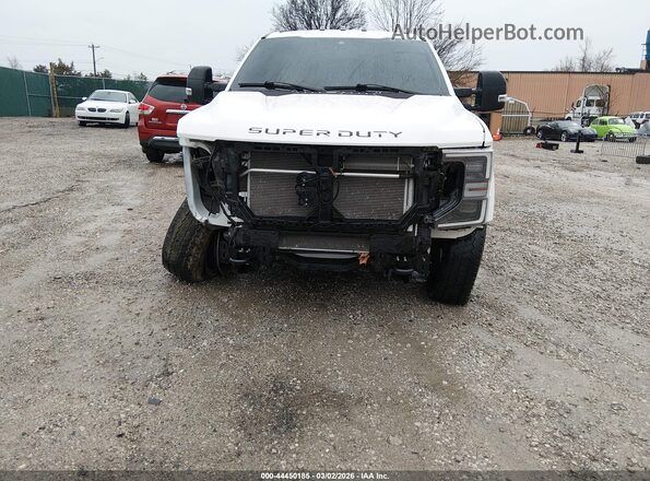 1FT7W2BT5NEF68593 2022 FORD F-250 White Widok deski rozdzielczej