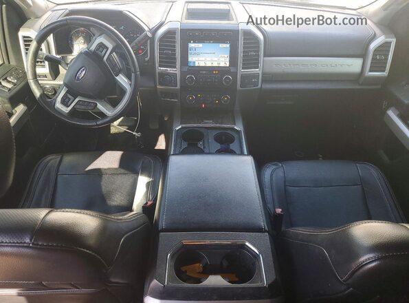 1FT7W2BT6JEB96286 2018 FORD F250 Белый Вид панели приборов