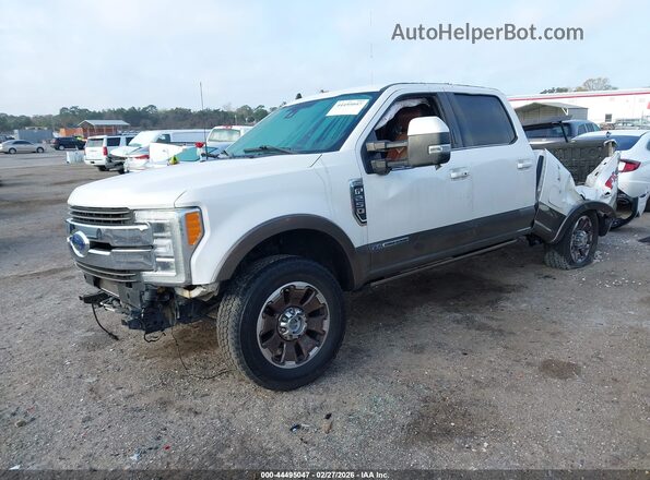 1FT7W2BT7KEE53313 2019 FORD F-250 Белый Передняя левая четверть