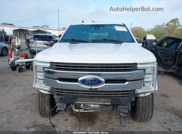 1FT7W2BT7KEE53313 2019 FORD F-250 Белый Вид щитка приборов