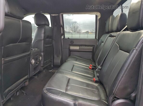 1FT7W2BT8GEC67111 2016 FORD F250 Серебряный Вид задних сидений