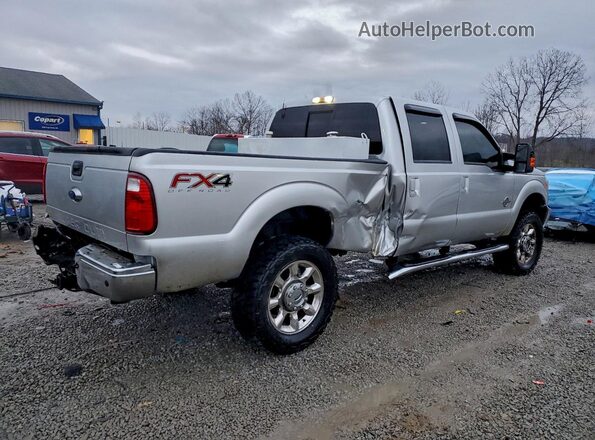 1FT7W2BT8GEC67111 2016 FORD F250 Серебряный Задняя правая четверть