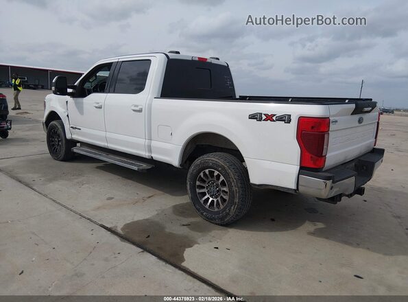 1FT7W2BTXMED05417 2021 FORD F-250 White Trasero izquierdo