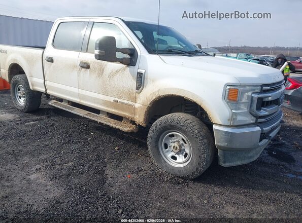1FT7W2BTXMED94051 2021 FORD F-250 Белый Передняя правая четверть