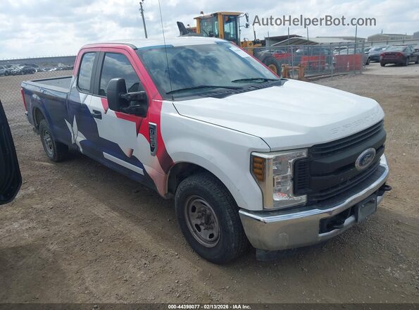 1FT7X2AT1KEG02880 2019 FORD F-250 Белый Передняя правая четверть