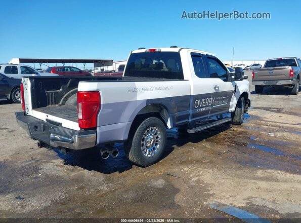 1FT7X2AT8NED45317 2022 FORD F-250 White Tył prawy