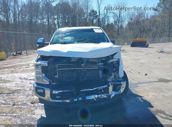 1FT7X2AT8NED45317 2022 FORD F-250 White Widok zestawu wskaźników