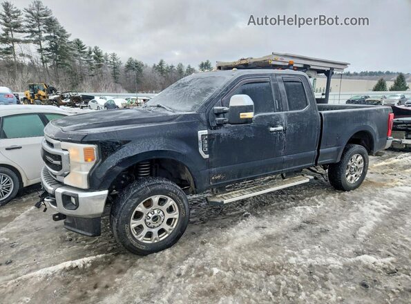1FT7X3B61NEF71083 2022 FORD F350 Черный Передняя левая четверть