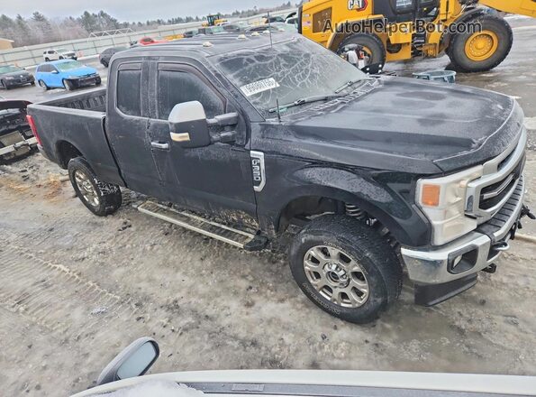 1FT7X3B61NEF71083 2022 FORD F350 Черный Передняя правая четверть
