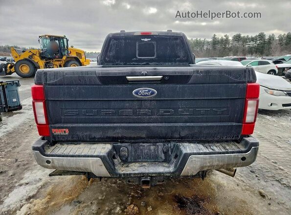 1FT7X3B61NEF71083 2022 FORD F350 Черный Вид сзади