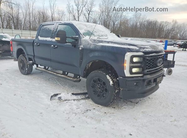 1FT8W2BA8SEC31897 2025 FORD F250 Синий Передняя правая четверть