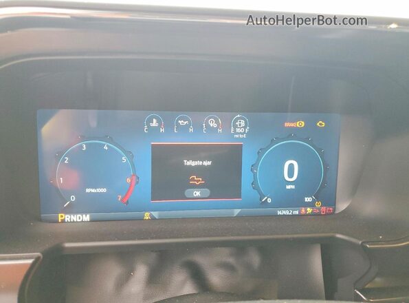 1FT8W2BN3SEC59741 2025 FORD F250 Синий Вид щитка приборов