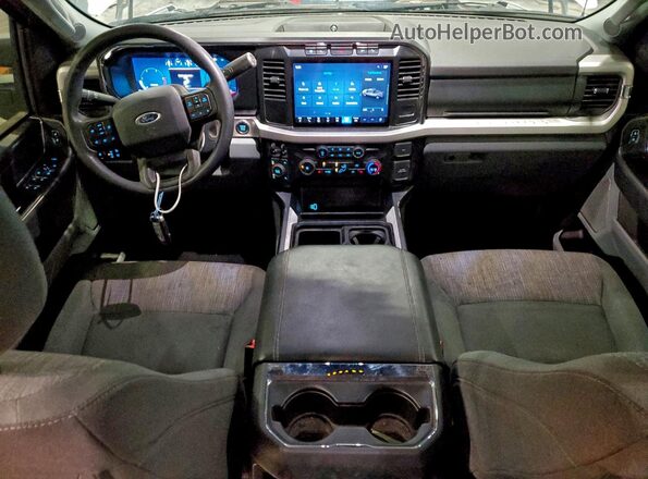 1FT8W2BT0REC01143 2024 FORD F250 Белый Вид панели приборов