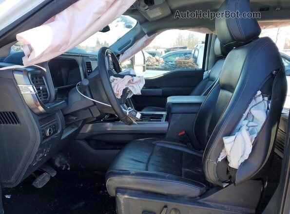 1FT8W2BT6SEC47811 2025 FORD F250 White Widok wnętrza z przodu