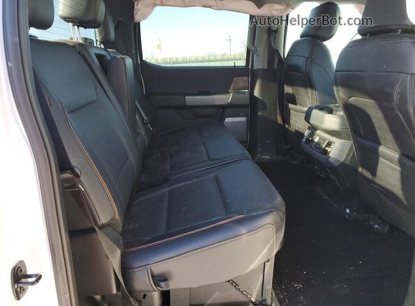 1FT8W2BT6SEC47811 2025 FORD F250 White Widok tylnych siedzeń
