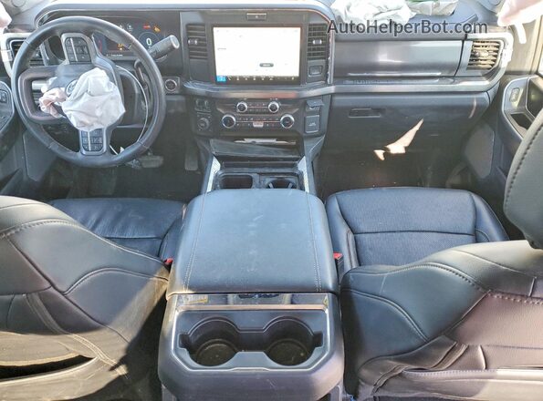 1FT8W2BT6SEC47811 2025 FORD F250 White Widok deski rozdzielczej