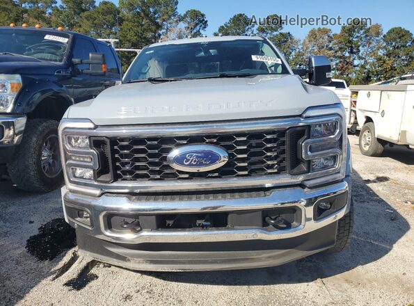 1FT8W4DM7SED33324 2025 FORD F450 Gray Vista frontal