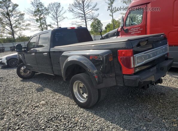 1FT8W4DT7LEC90788 2020 FORD F450 Black Հետևի ձախ
