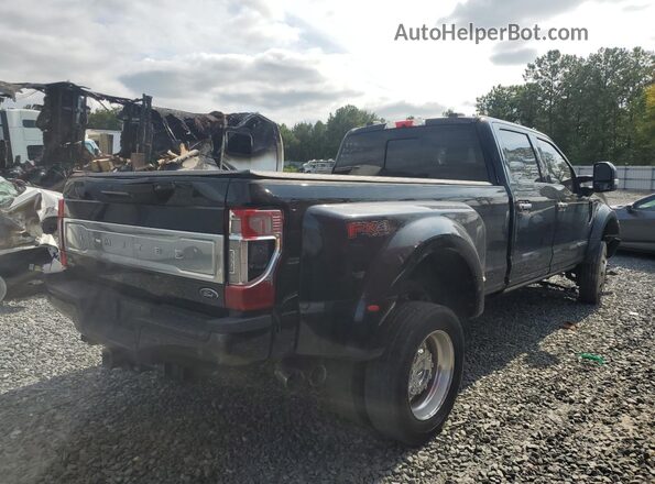 1FT8W4DT7LEC90788 2020 FORD F450 Black Հետևի աջ