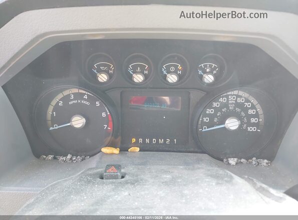 1FTBF2A63GEC44387 2016 FORD F-250 Белый Вид задних сидений