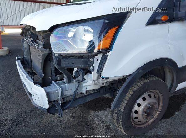 1FTBF4X87MKA89134 2021 FORD TRANSIT-350 White Սալոնի 360 աստիճան տեսք