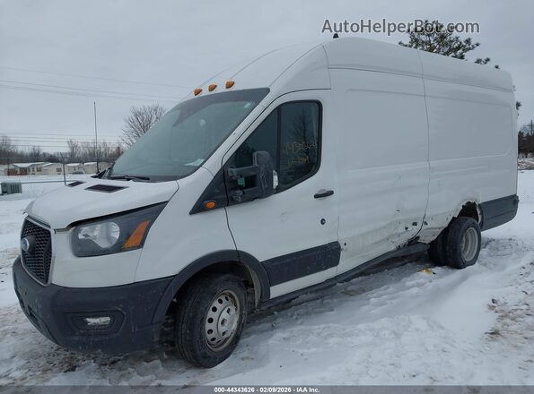 1FTBF4XG6MKA37369 2021 FORD TRANSIT-350 White Вид спереду