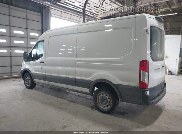 1FTBR1C88MKA12915 2021 FORD TRANSIT-250 Белый Задняя левая четверть
