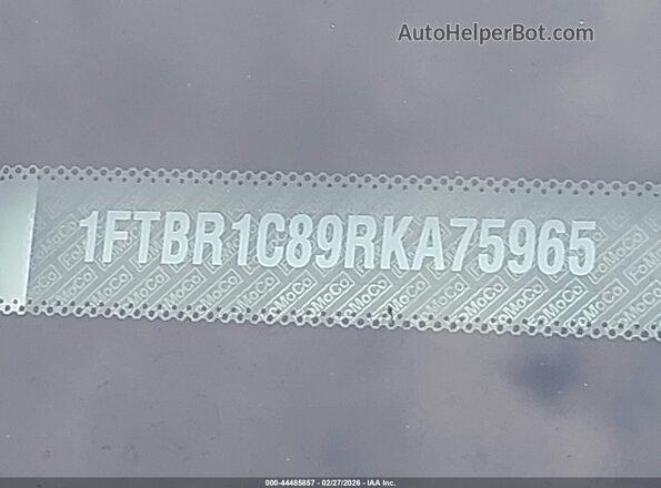 1FTBR1C89RKA75965 2024 FORD TRANSIT-250 White 