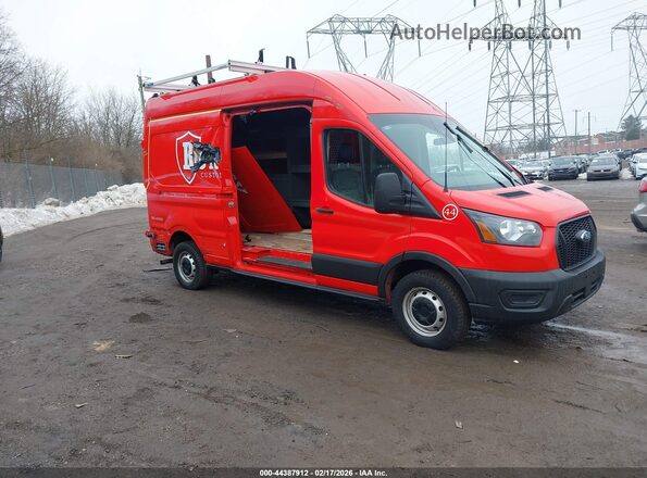 1FTBR1XG0RKB45824 2024 FORD TRANSIT-250 Красный Передняя правая четверть
