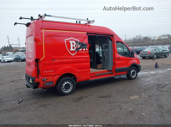 1FTBR1XG0RKB45824 2024 FORD TRANSIT-250 Красный Задняя правая четверть