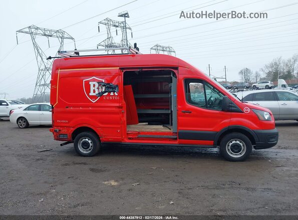 1FTBR1XG0RKB45824 2024 FORD TRANSIT-250 Красный Панорамный вид салона 360°