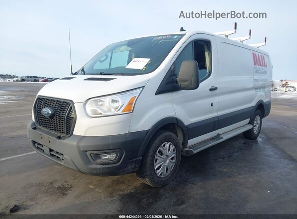 1FTBR1Y89MKA57645 2021 FORD TRANSIT-250 Белый Передняя левая четверть