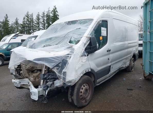 1FTBR2C88RKA54367 2024 FORD TRANSIT-250 White წინა მარცხენა ხედი სამი მეოთხედიდან