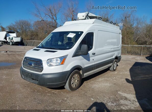 1FTBW2CMDHKA41634 2017 FORD TRANSIT-350 White Передня ліва чверть