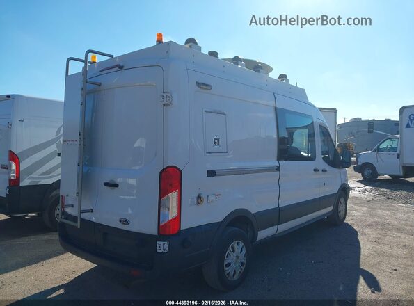 1FTBW2CMDHKA41634 2017 FORD TRANSIT-350 White Задня права чверть