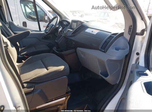 1FTBW2CMDHKA41634 2017 FORD TRANSIT-350 White Вид салону спереду