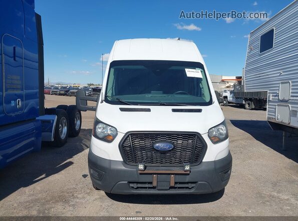 1FTBW3XG0MKA12039 2021 FORD TRANSIT-350 White Vista del cuadro de instrumentos