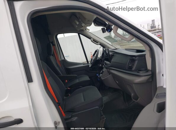 1FTBW3XK7NKA08284 2022 FORD E-TRANSIT-350 CARGO VAN White Widok wnętrza z przodu