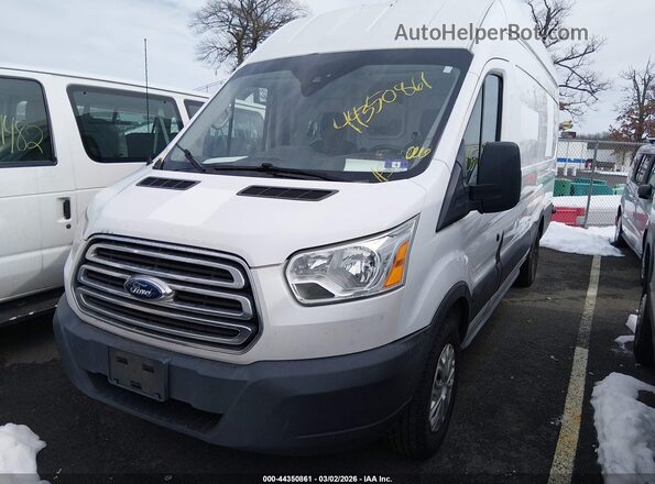 1FTBW3XM9HKA15856 2017 FORD TRANSIT-350 Белый Передняя левая четверть