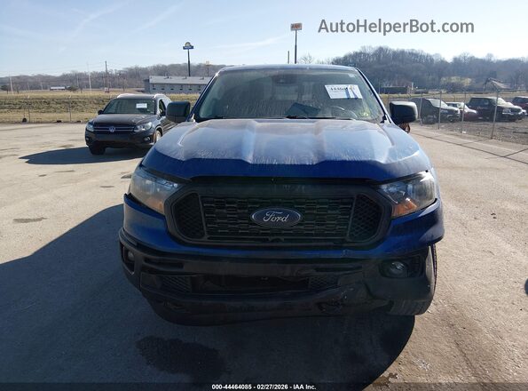 1FTER1EH0LLA35673 2020 FORD RANG Blue ხელსაწყოთა პანელის ხედი
