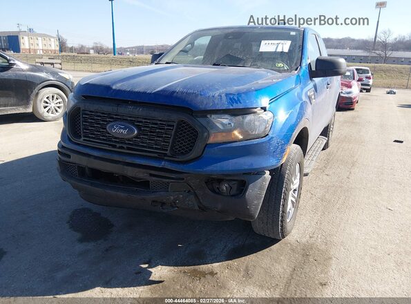 1FTER1EH0LLA35673 2020 FORD RANG Blue წინა ხედი