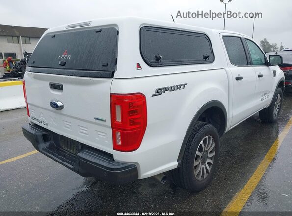 1FTER4EH3KLB08972 2019 FORD RANG Белый Задняя правая четверть