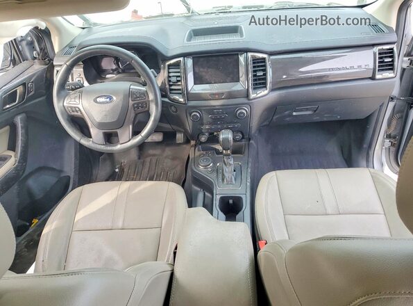 1FTER4FH0NLD33157 2022 FORD RANG Серебряный Вид панели приборов