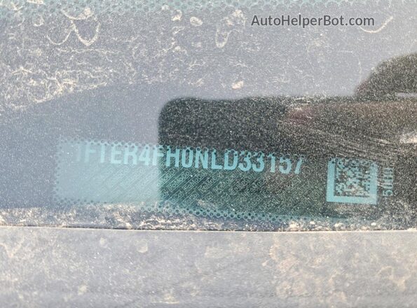 1FTER4FH0NLD33157 2022 FORD RANG Серебряный Вид подкапотного пространства
