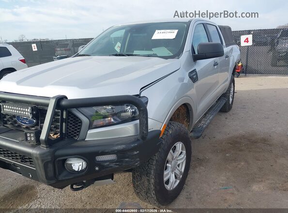 1FTER4FH3KLA06506 2019 FORD RANG Серый Передняя левая четверть