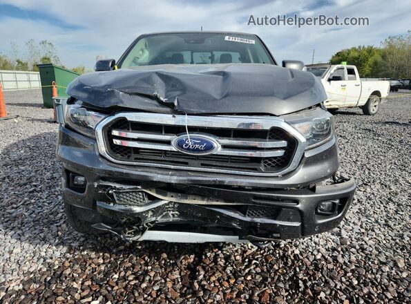 1FTER4FH7KLA48631 2019 FORD RANG Gray Front view