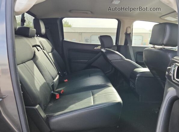 1FTER4FH7KLA48631 2019 FORD RANG Gray Rear seats view